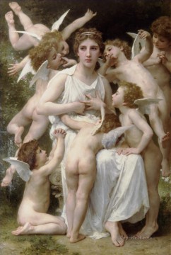 Ángel Lassaut William Adolphe Bouguereau desnudo Pinturas al óleo